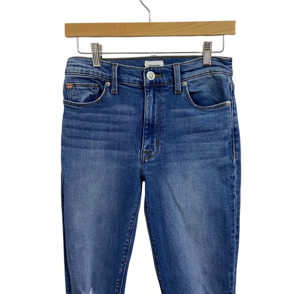 Hudson Jeans Mid Rise Straight‎ Leg Ankle Distressed Jeans Size 26 - Picture 8 of 12